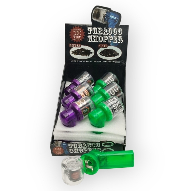 Ηλεκτρικός τρίφτης καπνού Σέρτικο Grinders GR-01 με μπαταρίες. 1 Ηλεκτρικός τρίφτης καπνού Σέρτικο Grinders GR-01 με μπαταρίες.