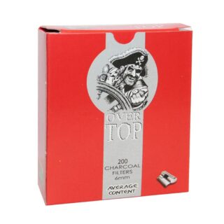 ΦΙΛΤΡΑΚΙΑ ΣΤΡΙΦΤΟΥ 200 TEM. OVER-TOP KOKKINA SLIM ΕΝΕΡΓΟΥ ΑΝΘΡΑΚΑ