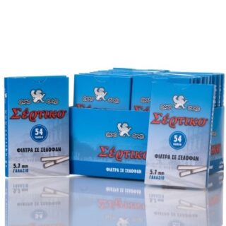 ΦΙΛΤΡΑΚΙΑ ΣΤΡΙΦΤΟΥ POCKET EXTRA SLIM ΣΕΡΤΙΚΟ ΣΕ ΣΕΛΟΦΑΝ 54ΤΕΜ.