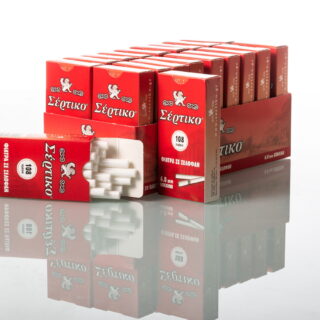 ΦΙΛΤΡΑΚΙΑ ΣΤΡΙΦΤΟΥ ΚΟΚΚΙΝΑ ΣΕΡΤΙΚΟ ΣΕ ΣΕΛΟΦΑΝ SLIM 6MM. 108TEM. 51087