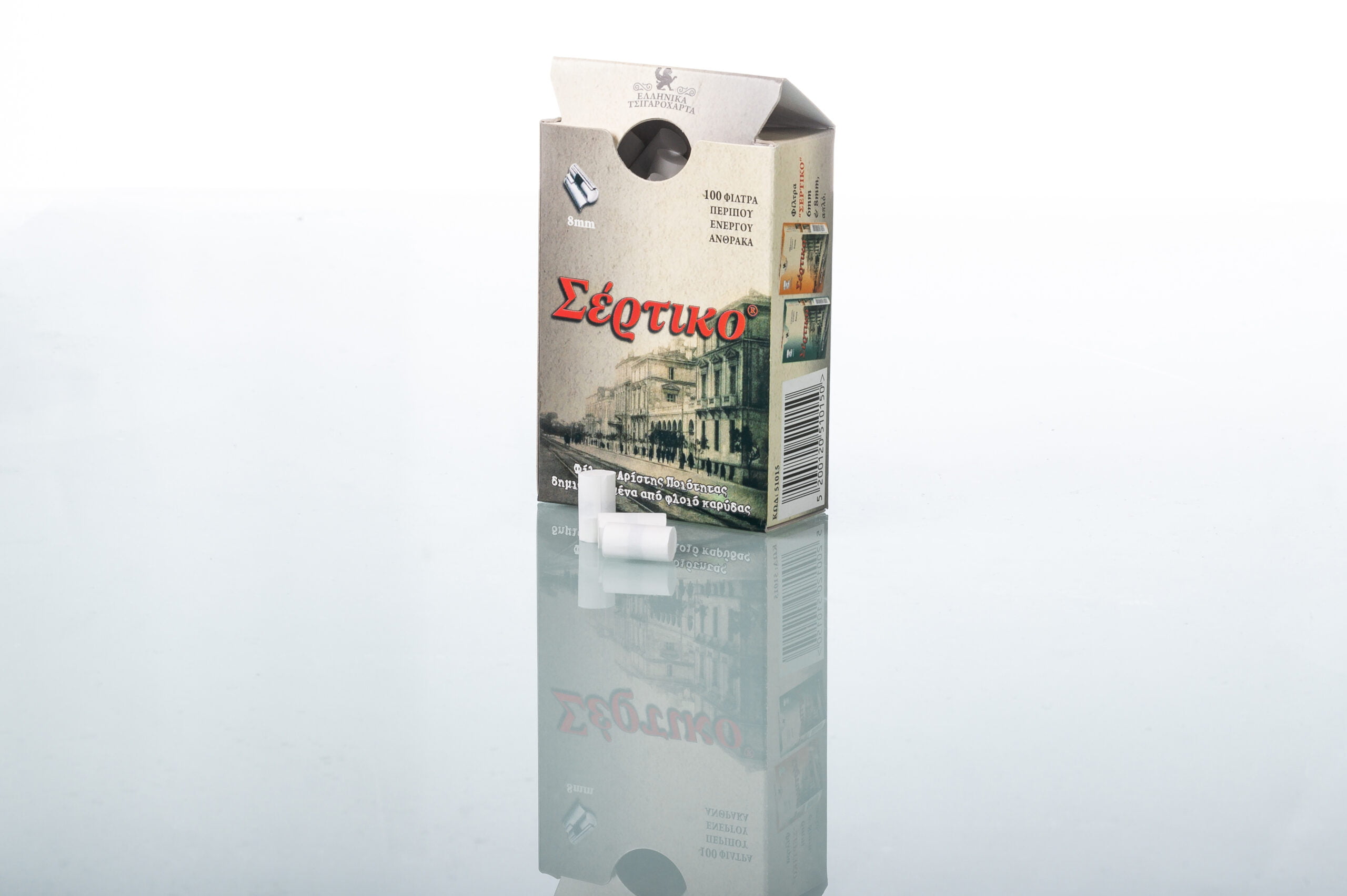 ΦΙΛΤΡΑΚΙΑ ΣΤΡΙΦΤΟΥ ΣΕΡΤΙΚΟ ΓΚΡΙ ΕΝΕΡΓΟΥ ΑΝΘΡΑΚΑ 8ΜΜ. 100 TEM. 3 ΦΙΛΤΡΑΚΙΑ ΣΤΡΙΦΤΟΥ ΣΕΡΤΙΚΟ ΓΚΡΙ ΕΝΕΡΓΟΥ ΑΝΘΡΑΚΑ 8ΜΜ. 100 TEM. - Image 3