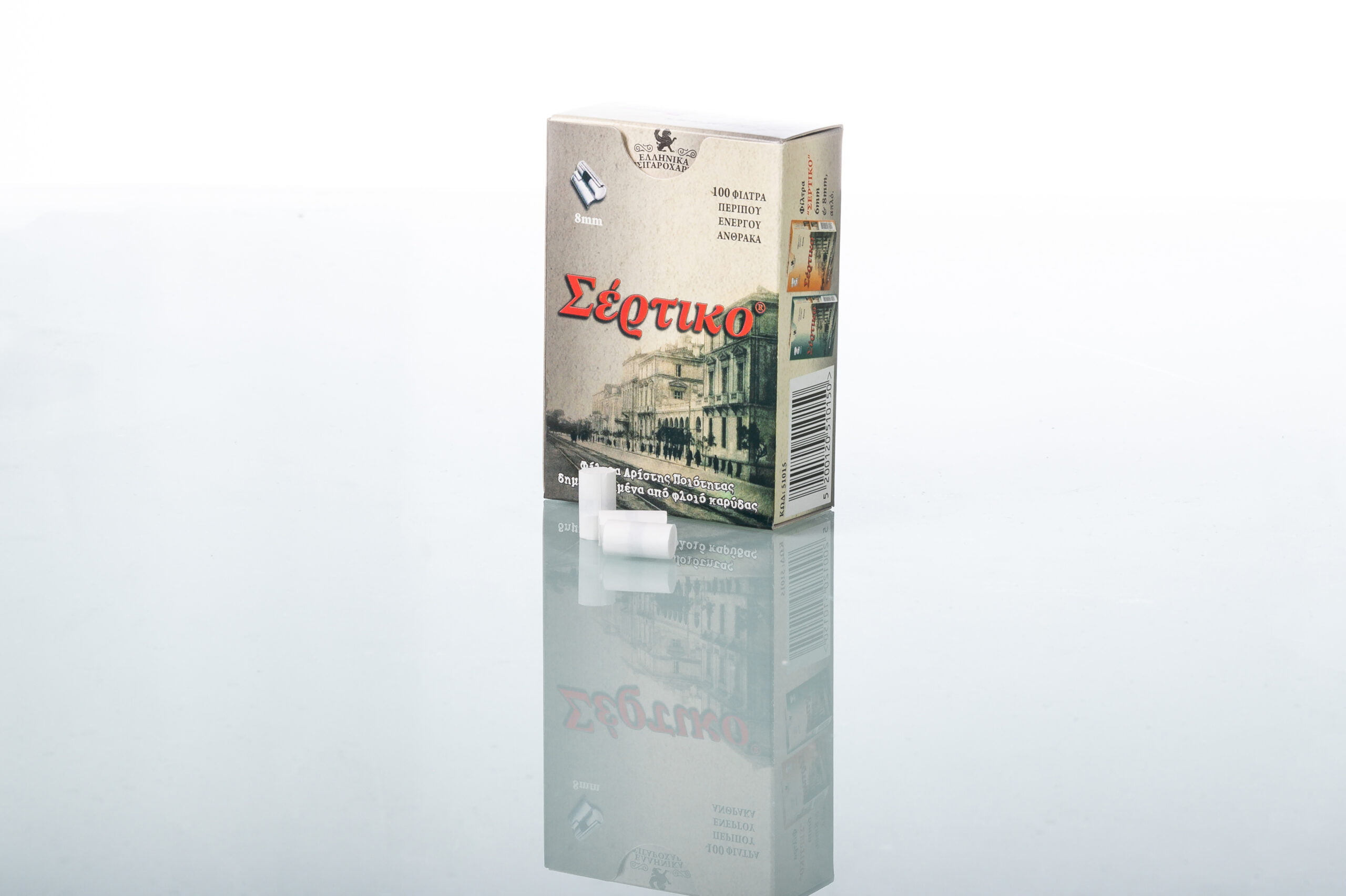 ΦΙΛΤΡΑΚΙΑ ΣΤΡΙΦΤΟΥ ΣΕΡΤΙΚΟ ΓΚΡΙ ΕΝΕΡΓΟΥ ΑΝΘΡΑΚΑ 8ΜΜ. 100 TEM. 4 ΦΙΛΤΡΑΚΙΑ ΣΤΡΙΦΤΟΥ ΣΕΡΤΙΚΟ ΓΚΡΙ ΕΝΕΡΓΟΥ ΑΝΘΡΑΚΑ 8ΜΜ. 100 TEM. - Image 4