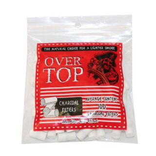 ΦΙΛΤΡΑΚΙΑ ΣΤΡΙΦΤΟΥ OVER-TOP ΚΟΚΚΙΝΑ REGULAR ΕΝΕΡΓΟΥ ΑΝΘΡΑΚΑ 100ΤΕΜ. 8.00ΜΜ