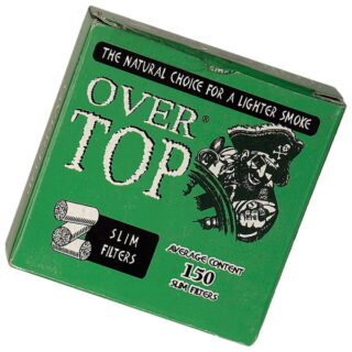 ΦΙΛΤΡΑΚΙΑ ΣΤΡΙΦΤΟΥ OVER-TOP SLIM ΠΡΑΣΙΝΑ 150 TEM.