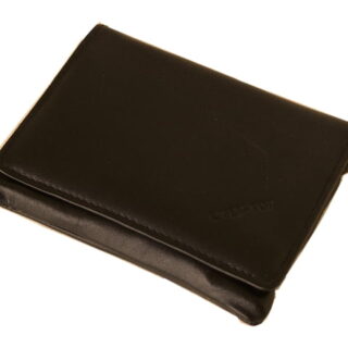 Καπνοθήκη από γνήσιο δέρμα Over Top 10043Z BROWN (μεσαία που κλείνει με φερμουάρ)