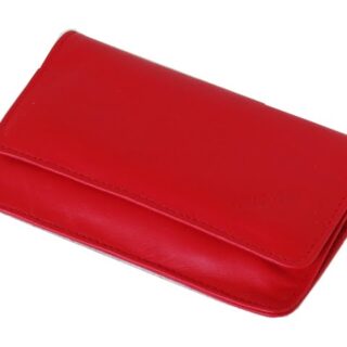 Καπνοθήκη από γνήσιο δέρμα Over Top 9913ZM RED