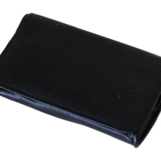 Καπνοθήκη από γνήσιο δέρμα Over Top 9951 ZM BLACK πουγκί μεγάλο)