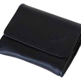 Καπνοθήκη από γνήσιο δέρμα Over Top 10033 ZM BLACK ( πουγκί)