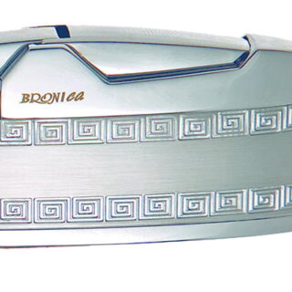 ΑΝΑΠΤΗΡΑΣ ΜΕΤΑΛΛΙΚΟΣ ΑΝΤΙΑΝΕΜΙΚΟΣ ΚΑΡΑΒΑΚΙ BRONICA DE LUXE SILVER ΜΑΙΑΝΔΡΟΣ METAL