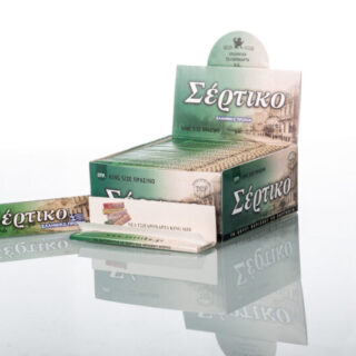 ΕΛΛΗΝΙΚΑ ΧΑΡΤΑΚΙΑ ΣΕΡΤΙΚΟ ΠΡΑΣΙΝΑ 17 GSM KING SIZE 33Φ (51053)