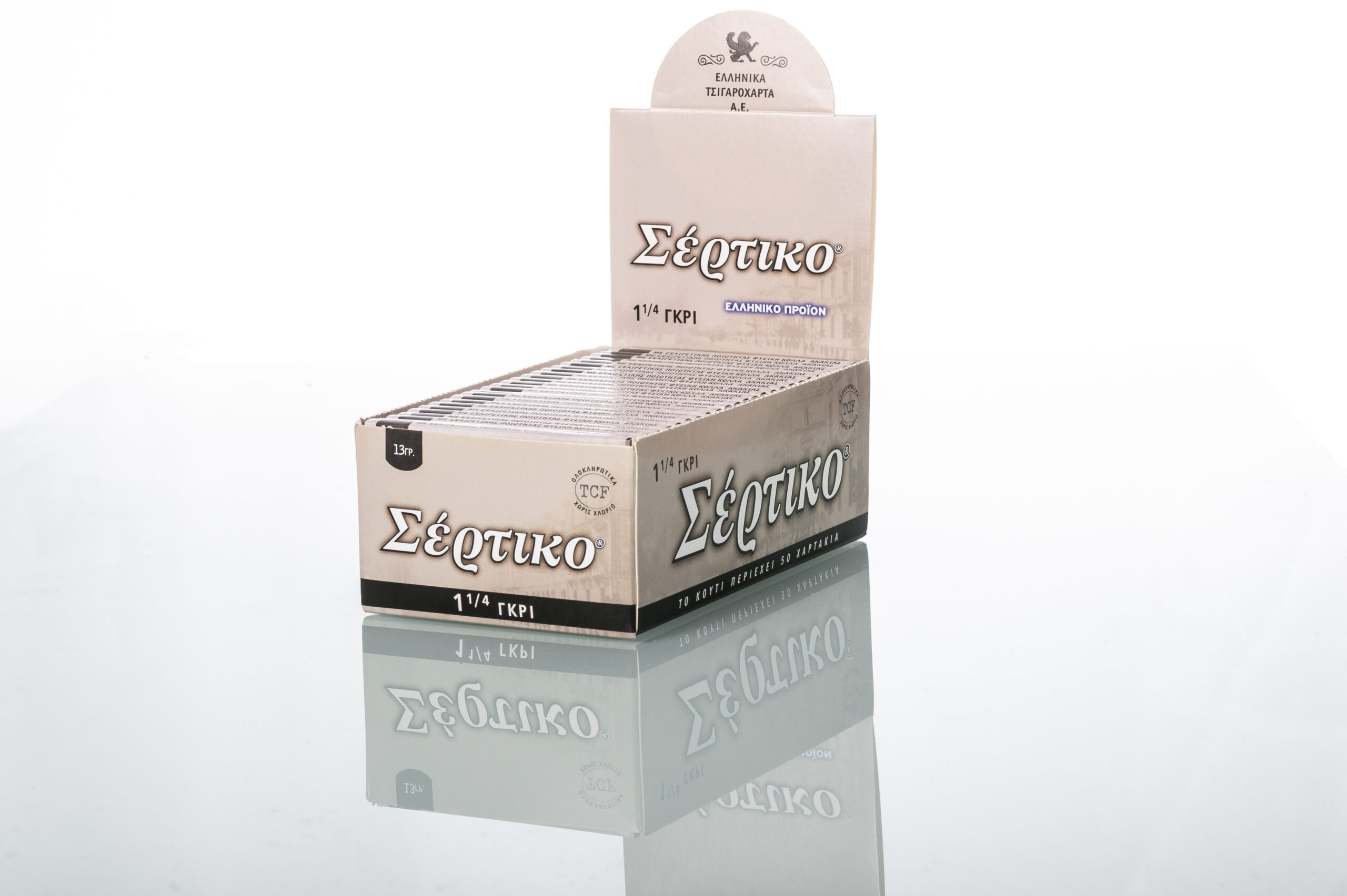 ΣΕΡΤΙΚΟ -ΕΛΛΗΝΙΚΑ ΧΑΡΤΑΚΙΑ ΣΤΡΙΦΤΟΥ ΓΚΡΙ 1&1/4 ΕΞΑΙΡΕΤΙΚΑ ΛΕΠΤΟ 50 ΦΥΛΛΩΝ (51055) 4 ΣΕΡΤΙΚΟ -ΕΛΛΗΝΙΚΑ ΧΑΡΤΑΚΙΑ ΣΤΡΙΦΤΟΥ ΓΚΡΙ 1&1/4 ΕΞΑΙΡΕΤΙΚΑ ΛΕΠΤΟ 50 ΦΥΛΛΩΝ (51055) - Image 4