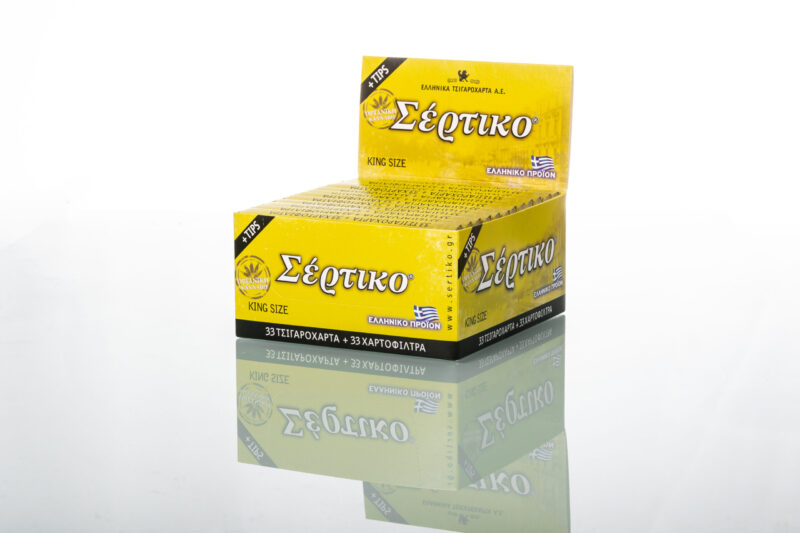 ΕΛΛΗΝΙΚO ΤΣΙΓΑΡΟΧΑΡΤΟ ΣΕΡΤΙΚΟ ΟΡΓΑΝΙΚΗΣ ΚΑΝΝΑΒΗΣ 51097 2 ΕΛΛΗΝΙΚO ΤΣΙΓΑΡΟΧΑΡΤΟ ΣΕΡΤΙΚΟ ΟΡΓΑΝΙΚΗΣ ΚΑΝΝΑΒΗΣ 51097 - Image 2