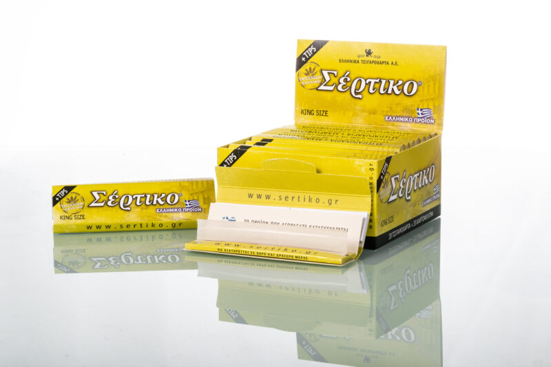 ΕΛΛΗΝΙΚO ΤΣΙΓΑΡΟΧΑΡΤΟ ΣΕΡΤΙΚΟ ΟΡΓΑΝΙΚΗΣ ΚΑΝΝΑΒΗΣ 51097 1 ΕΛΛΗΝΙΚO ΤΣΙΓΑΡΟΧΑΡΤΟ ΣΕΡΤΙΚΟ ΟΡΓΑΝΙΚΗΣ ΚΑΝΝΑΒΗΣ 51097
