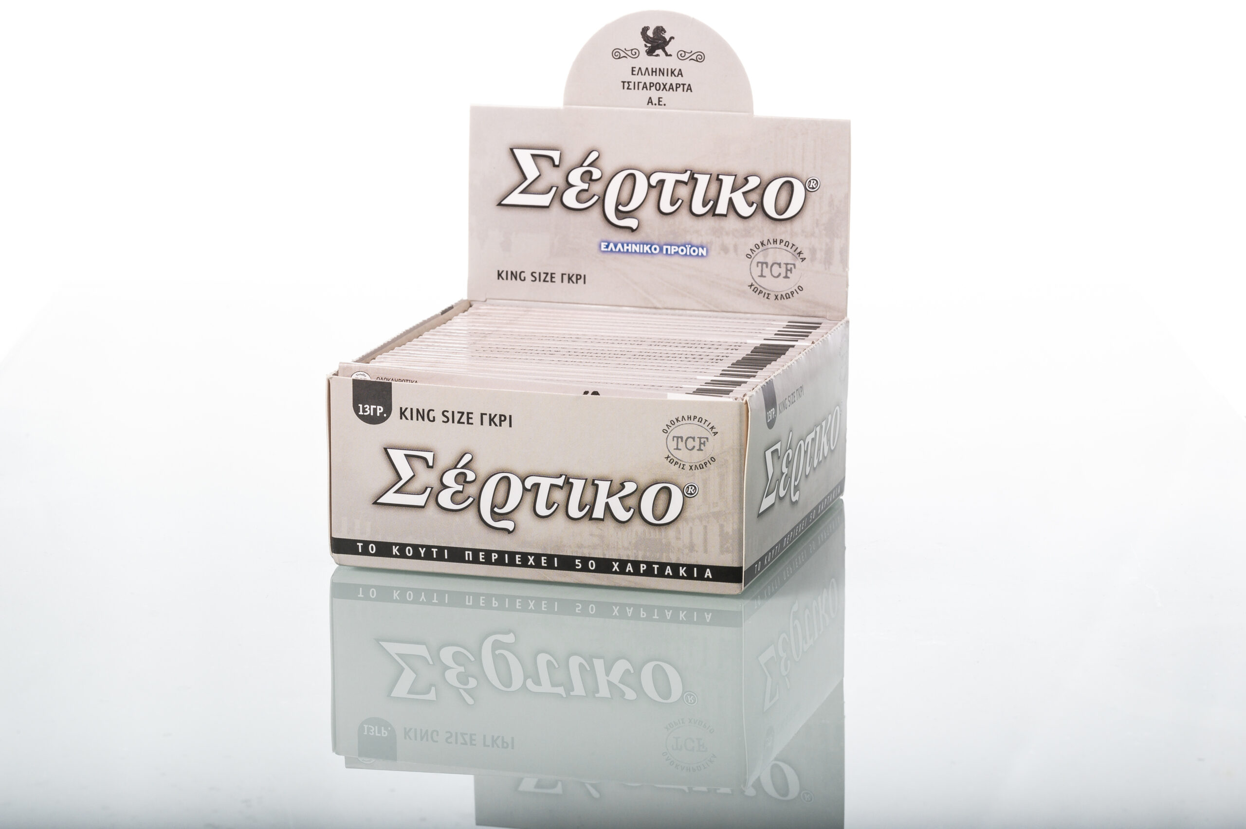 ΕΛΛΗΝΙΚΑ ΧΑΡΤΑΚΙΑ ΣΕΡΤΙΚΟ ΓΚΡΙ ΕΞΑΙΡΕΤΙΚΑ ΛΕΠΤΟ KING SIZE 34Φ (51051) 4 ΕΛΛΗΝΙΚΑ ΧΑΡΤΑΚΙΑ ΣΕΡΤΙΚΟ ΓΚΡΙ ΕΞΑΙΡΕΤΙΚΑ ΛΕΠΤΟ KING SIZE 34Φ (51051) - Image 4