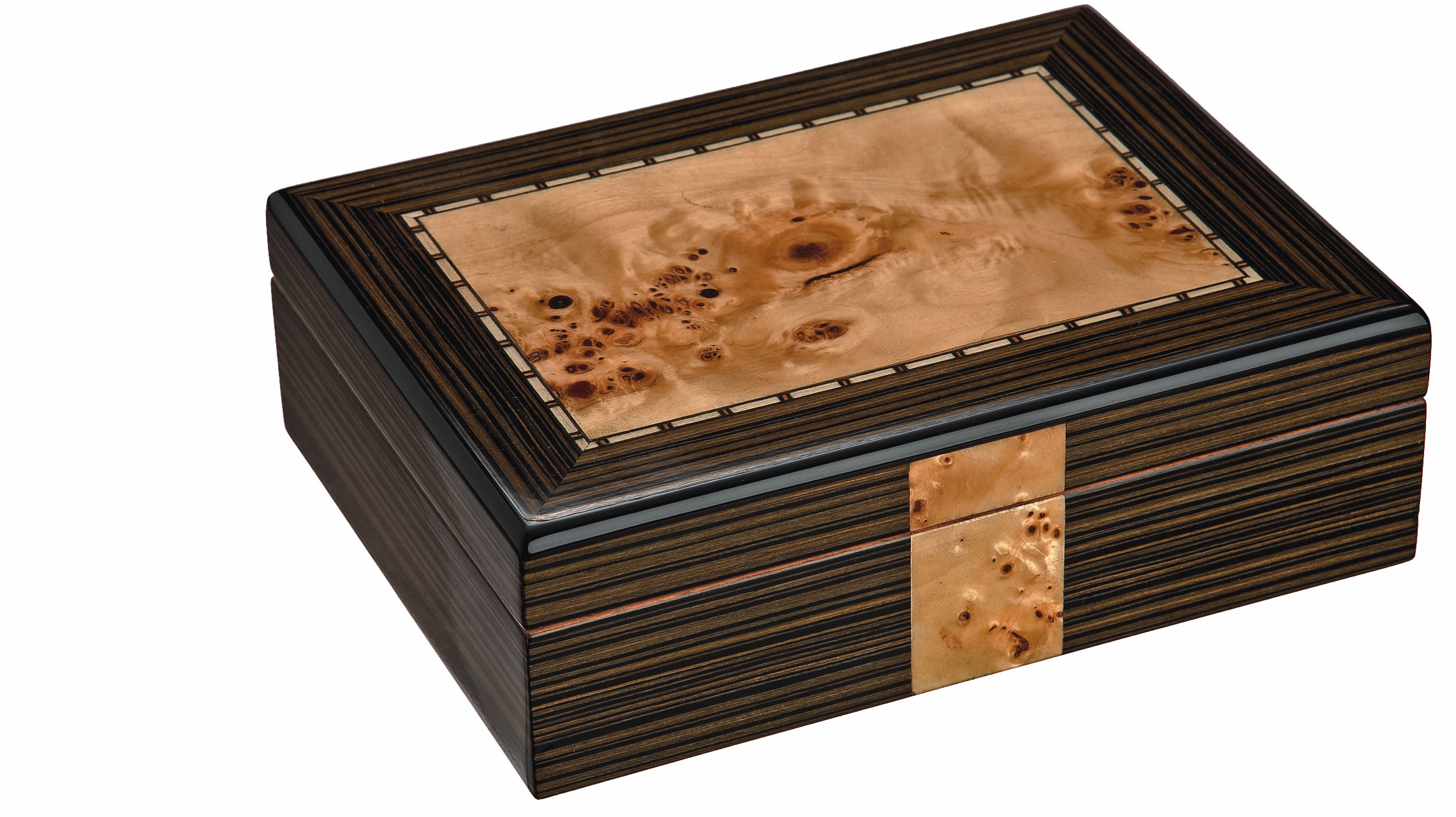 ΥΓΡΑΝΤΗΡΑΣ ΠΟΥΡΩΝ CIGAR VENEZIA LACQUER BURL WOOD 4 ΥΓΡΑΝΤΗΡΑΣ ΠΟΥΡΩΝ CIGAR VENEZIA LACQUER BURL WOOD - Image 4