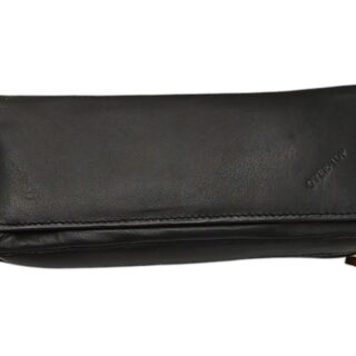 ΘΗΚΗ ΠΙΠΑΣ ΚΑΠΝΟΥ OVER TOP LEATHER BLACK 9966L