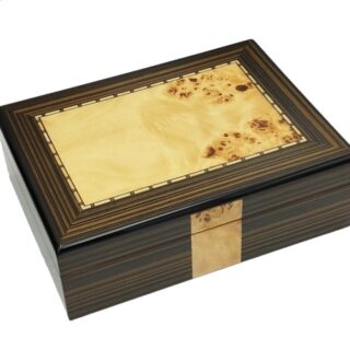 ΥΓΡΑΝΤΗΡΑΣ ΠΟΥΡΩΝ CIGAR VENEZIA LACQUER BURL WOOD