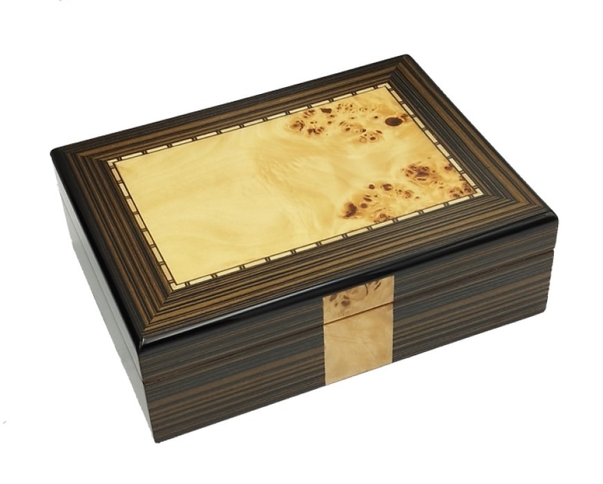 ΥΓΡΑΝΤΗΡΑΣ ΠΟΥΡΩΝ CIGAR VENEZIA LACQUER BURL WOOD 1 ΥΓΡΑΝΤΗΡΑΣ ΠΟΥΡΩΝ CIGAR VENEZIA LACQUER BURL WOOD