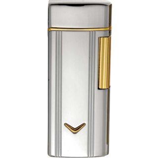 ΑΝΑΠΤΗΡΑΣ RONSON ΠΕΤΡΑΣ V GENTS CLASSIC SILVER & GOLD RCL10650