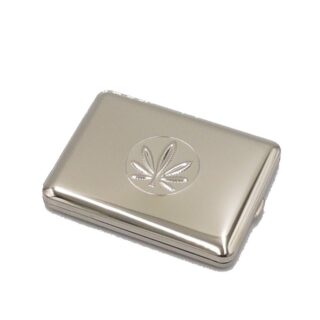 ΤΑΜΠΑΚΙΕΡΑ ΜΕΤΑΛΛΙΚΗ BRONICA DE LUXE ΜΕ ΣΧΕΔΙΟ ΚΑΝΝΑΒΗΣ 910/C ΓΙΑ 100 ΤΣΙΓΑΡΟ