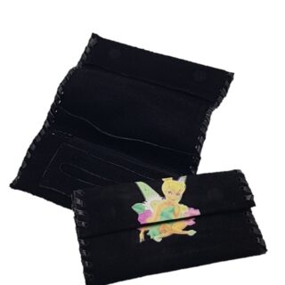 ΘΗΚΗ ΚΑΠΝΟΥ ΔΕΡΜΑ ΧΕΙΡΟΠΟΙΗΤΗ ΜΑΥΡΗ ΜΕ ΣΧΕΔΙΟ ΝΕΡΑΙΔΑ