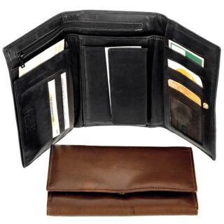 ΓΥΝΑΙΚΕΙΟ ΠΟΡΤΟΦΟΛΙ ΜΕ ΦΕΡΜΟΥΑΡ ΓΝΗΣΙΟ ΔΕΡΜΑ PRINCE -COLLECTION 2192