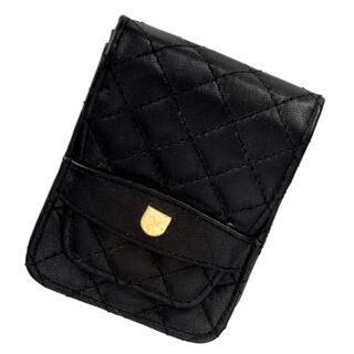 ΔΕΡΜΑΤΙΝΗ ΘΗΚΗ ΤΣΙΓΑΡΩΝ ΓΙΑ 20 ΠΑΚΕΤΟ1491 ΜΑΥΡΟ