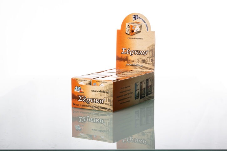 ΡΟΛΟ ΓΙΑ ΣΤΡΙΦΤΟ ΤΣΙΓΑΡΟ ΣΕΡΤΙΚΟ ΠΟΡΤΟΚΑΛΙ ΑΠΟ ΛΙΝΑΡΙ 5MM 18GSM (51023) 4 ΡΟΛΟ ΓΙΑ ΣΤΡΙΦΤΟ ΤΣΙΓΑΡΟ ΣΕΡΤΙΚΟ ΠΟΡΤΟΚΑΛΙ ΑΠΟ ΛΙΝΑΡΙ 5MM 18GSM (51023) - Image 4