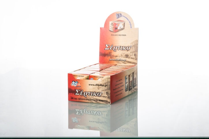 ΡΟΛΟ ΓΙΑ ΣΤΡΙΦΤΟ ΤΣΙΓΑΡΟ ΣΕΡΤΙΚΟ KOKKINO 5MM 21GSM CLASSIC (51024) 4 ΡΟΛΟ ΓΙΑ ΣΤΡΙΦΤΟ ΤΣΙΓΑΡΟ ΣΕΡΤΙΚΟ KOKKINO 5MM 21GSM CLASSIC (51024) - Image 4