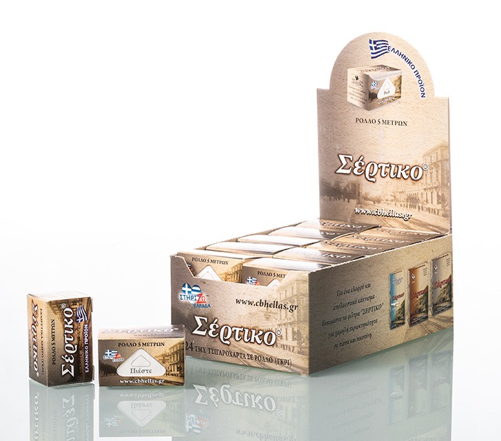 ΡΟΛΟ ΡΙΖΟΧΑΡΤΟ ΣΤΡΙΦΤΟ ΣΕΡΤΙΚΟ ΓΚΡΙ EXTRA SLIM 5MM (51019) 1 ΡΟΛΟ ΡΙΖΟΧΑΡΤΟ ΣΤΡΙΦΤΟ ΣΕΡΤΙΚΟ ΓΚΡΙ EXTRA SLIM 5MM (51019)