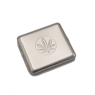 ΤΑΜΠΑΚΙΕΡΑ ΤΣΙΓΑΡΟΥ ΜΕΤΑΛΛΙΚΗ ΜΕ ΦΥΛΛΟ ΚΑΝΝΑΒΗΣ 907/SC GERMANY