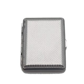 ΓΥΝΑΙΚΕΙΑ ΤΑΜΠΑΚΙΕΡΑ ΤΣΙΓΑΡΟΥ ΔΕΡΜΑΤΙΝΗ OVER TOP SILVER 306/44