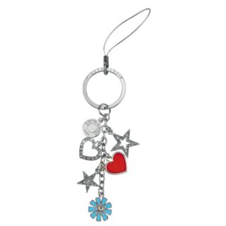 ΓΥΝΑΙΚΕΙΟ ΜΠΡΕΛΟΚ PIERRE CARDIN ΚΟΚΚΙΝΗ ΚΑΡΔΙΑ ΜΕ STRASS PCL21RED