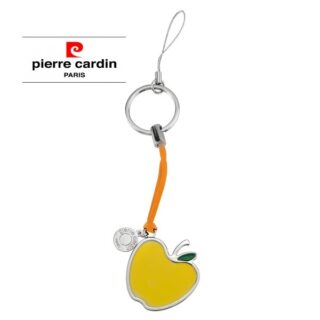 Γυναικείο μπρελόκ κλειδιών pierre cardin PCL17 Yellow Apple and Silver