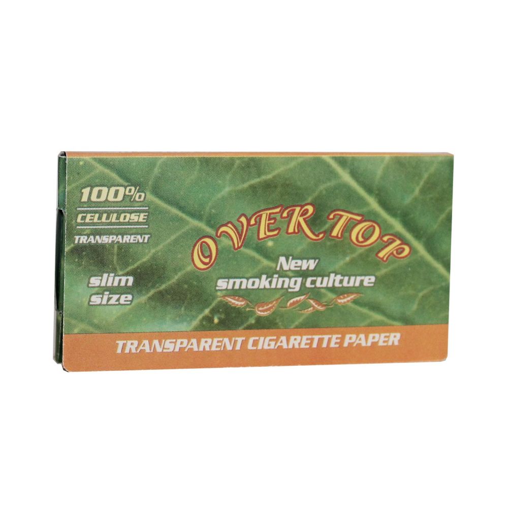 ΧΑΡΤΑΚΙΑ CLEAR ΔΙΑΦΑΝΟ ΑΠΟ ΦΥΤΑ ΛΑΧΑΝΙΚΩΝ OVER TOP 1&1/4 ΙΝ BRAZIL 1 ΧΑΡΤΑΚΙΑ CLEAR ΔΙΑΦΑΝΟ ΑΠΟ ΦΥΤΑ ΛΑΧΑΝΙΚΩΝ OVER TOP 1&1/4 ΙΝ BRAZIL