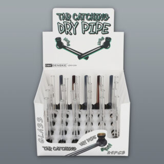 ΠΙΠΑ ΓΥΑΛΙΝΗ HEMP SERTIKΟ ΚΑΠΝΟΥ 13CM.