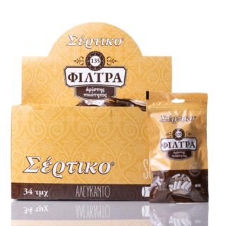 ΦΙΛΤΡΑΚΙΑ ΣΤΡΙΦΤΟΥ ΣΕ ΣΑΚΟΥΛΙ ΣΕΡΤΙΚΟ ΑΛΕΥΚΑΝΤΑ SLIM 6.00 ME 135 PCS.+ ΔΩΡΟ ΤΣΙΓΑΡΟΧΑΡΤΟ