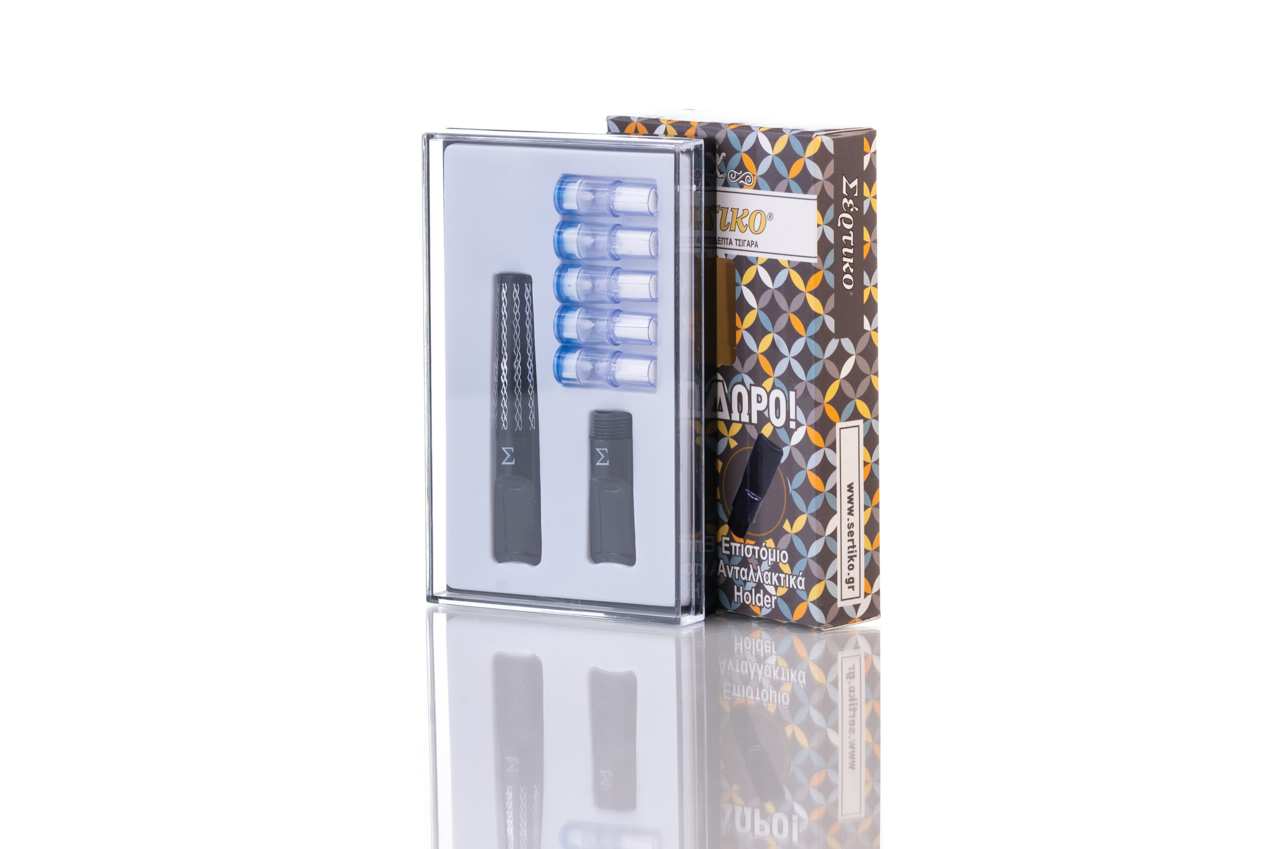 ΠΙΠΑ ΤΣΙΓΑΡΟΥ ΣΕΡΤΙΚΟ HOLDER EXTRA SLIM 1 ΠΙΠΑ ΤΣΙΓΑΡΟΥ ΣΕΡΤΙΚΟ HOLDER EXTRA SLIM