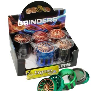 ΤΡΙΦΤΗΣ ΚΑΠΝΟΥ HERB SERTIKO ALUMINIU5 PARTS 63MM