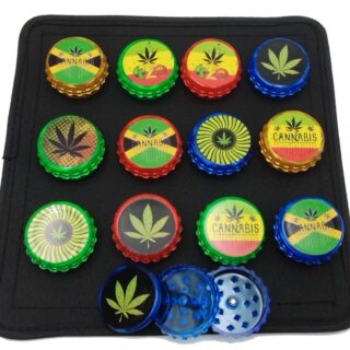 ΤΡΙΦΤEΣ ΚΑΠΝΟΥ SERTIKO GRINDER 48MM 3 PARTS