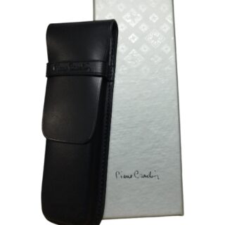 PIERRE CARDIN-ΔΕΡΜΑΤΙΝΗ ΘΗΚΗ ΜΑΥΡΗ ΓΙΑ ΔΥΟ ΣΤΥΛΟ