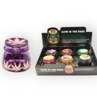 ΓΥΑΛΙΝΑ ΒΑΖΑ ΑΠΟΘΗΚΕΥΣΗΣ -ΛΑΜΨΗ ΣΤΟ ΣΚΟΤΑΔΙ 6 ΔΙΑΦΟΡΕΤΙΚΑ ΣΧΕΔΙΑ