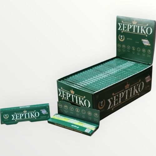 ΕΛΛΗΝΙΚΟ ΧΑΡΤΑΚΙ ΣΕΡΤΙΚΟ ΠΡΑΣΙΝΟ MEDIUM THIN 17 ΓΡ (51002) 1 ΕΛΛΗΝΙΚΟ ΧΑΡΤΑΚΙ ΣΕΡΤΙΚΟ ΠΡΑΣΙΝΟ MEDIUM THIN 17 ΓΡ (51002)
