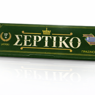 ΕΛΛΗΝΙΚΟ ΧΑΡΤΑΚΙ ΣΕΡΤΙΚΟ ΠΡΑΣΙΝΟ MEDIUM THIN 17 ΓΡ (51002)