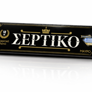 ΕΛΛΗΝΙΚO ΧΑΡΤΑΚΙ ΣΕΡΤΙΚΟ ΜΑΥΡΩ ULTRA THIN 12ΓΡ. 50Φ (51675)