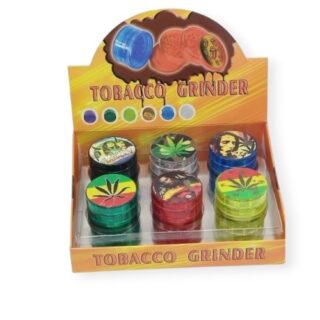 ΠΛΑΣΤΙΚΟ GRINDER ΤΡΙΦΤΗΣ SERTIKO ΚΑΠΝΟΥ ΗΧ0001-1/ 4 μέρη 12 TEM. MIX