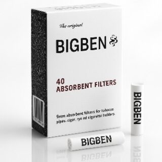 BIG BEN ΦΊΛΤΡΑ ΠΊΠΑΣ 40 ΤΕΜΑΧΊΩΝ THE ORIGINAL ΣΥΣΚΕΥΑΣΙΑ 10 ΤΕΜ.