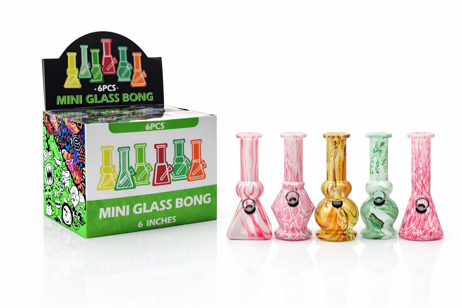 GLASS BONG – ΠΟΛΎΧΡΩΜΑ ΓΥΆΛΙΝΑ BONG HH2823 1 GLASS BONG – ΠΟΛΎΧΡΩΜΑ ΓΥΆΛΙΝΑ BONG HH2823